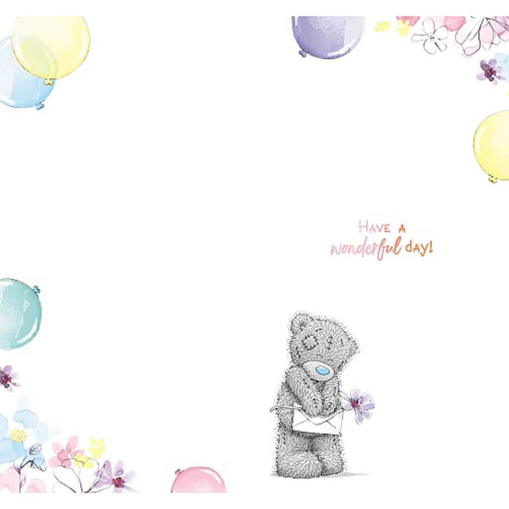Birthday Wishes With Love Me to You Bear Birthday Card Extra Image 1